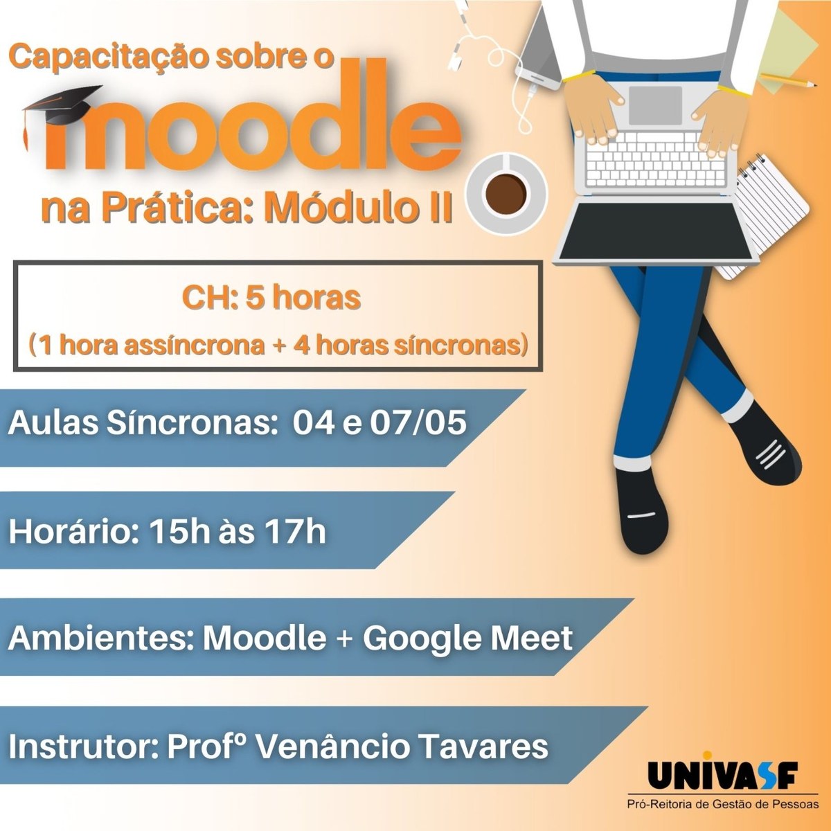 Cartaz Moodle Mduloii Jpeg Univasf Universidade Federal Do Vale Do