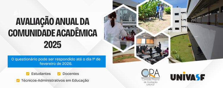 Início — UNIVASF Universidade Federal do Vale do São Francisco