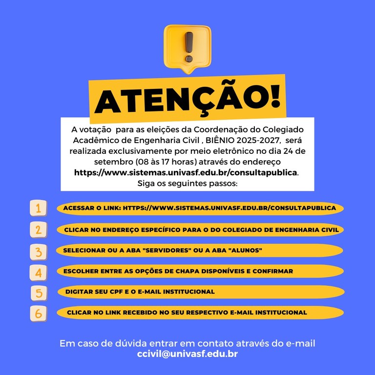 ELEIÇÃO CCIVIL