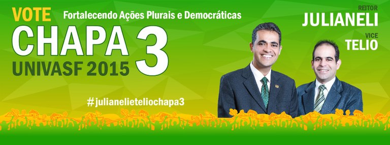Foto Candidatos - Chapa 3 - substituir