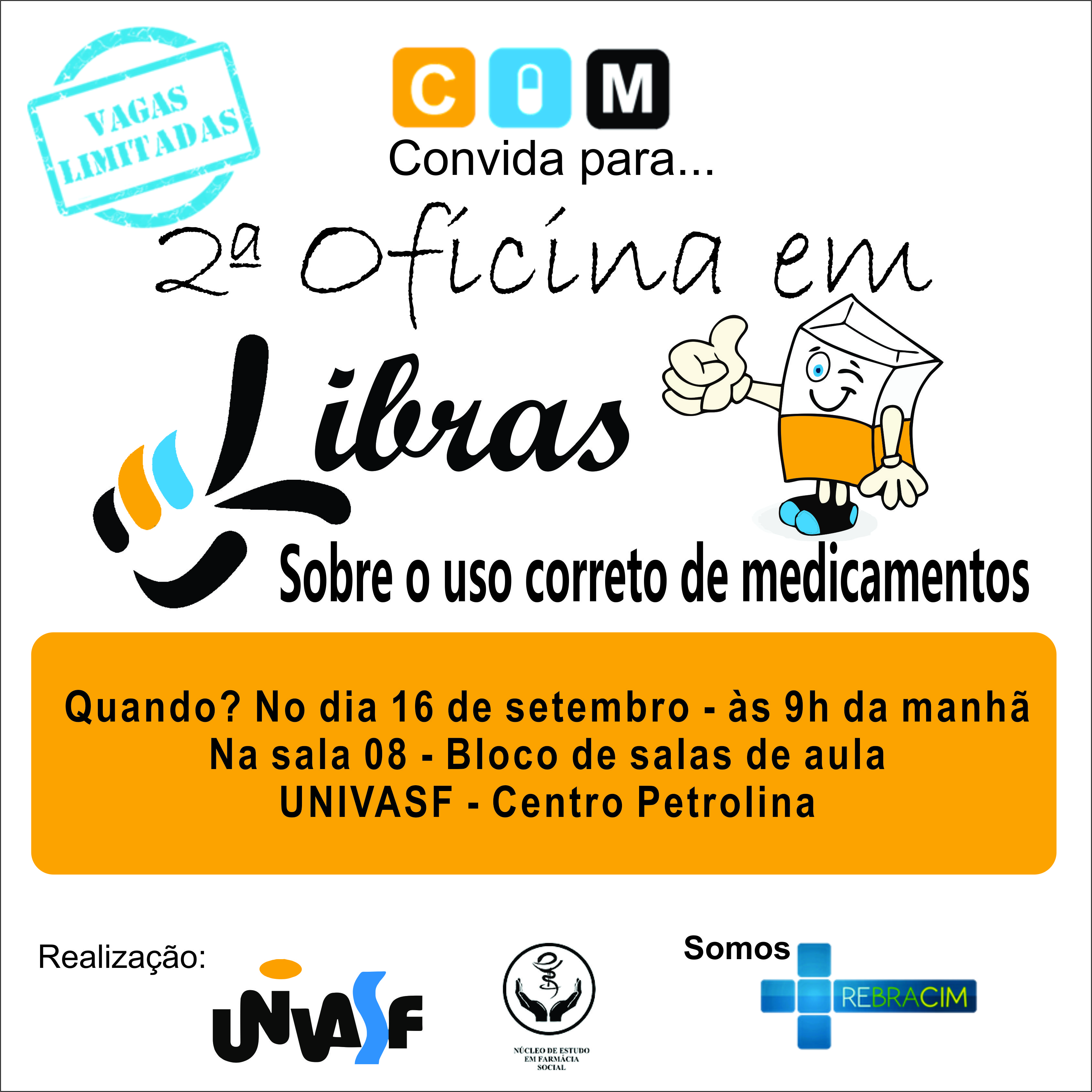 II Oficina em Libras