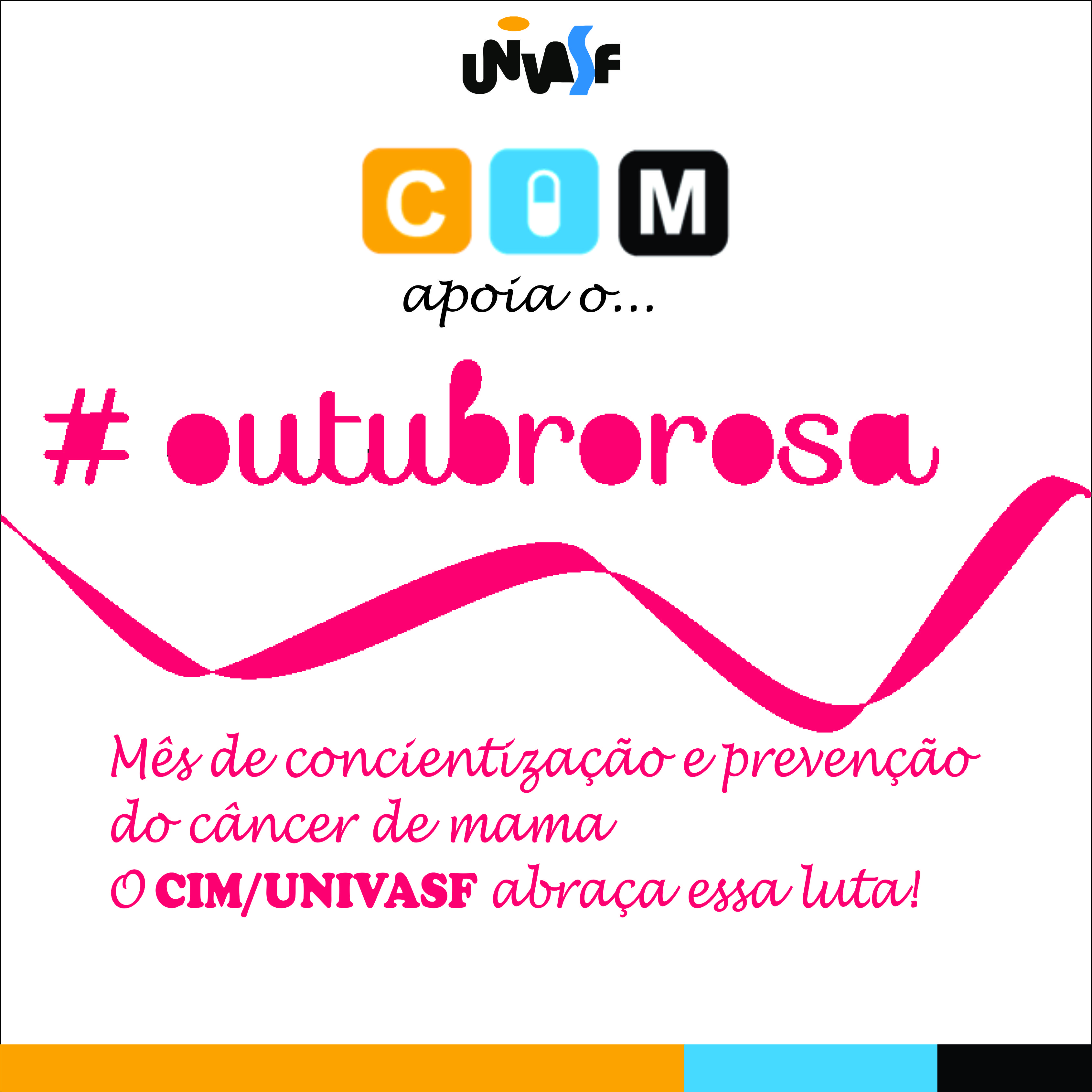 CIM/UNIVASF apoia a campanha do Outubro Rosa