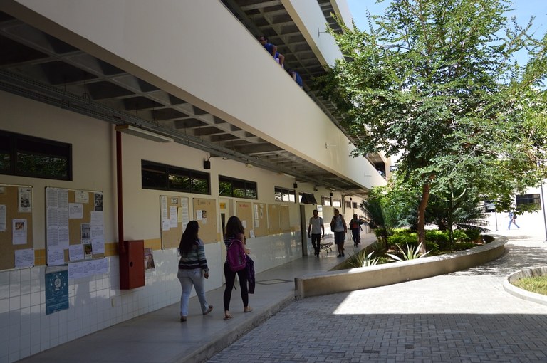 Bloco de sala de aulas do Campus Juazeiro