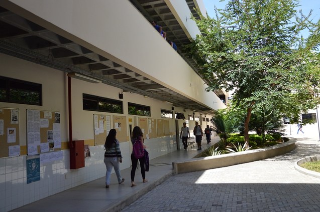 Bloco de sala de aulas do Campus Juazeiro