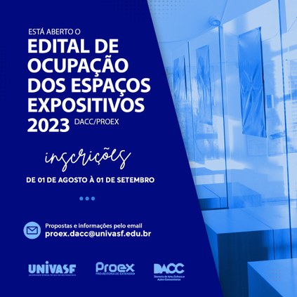 EDITAL DE OCUPAÇÃO DOS ESPAÇOS EXPOSITIVOS 2023