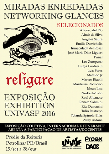 Cartaz Exposição Miradas Enredadas - 2016