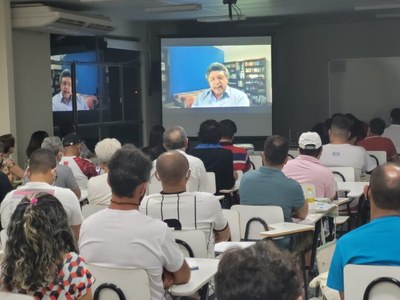 Boas-vindas de Pedro Leitão, diretor do PRS Caatinga