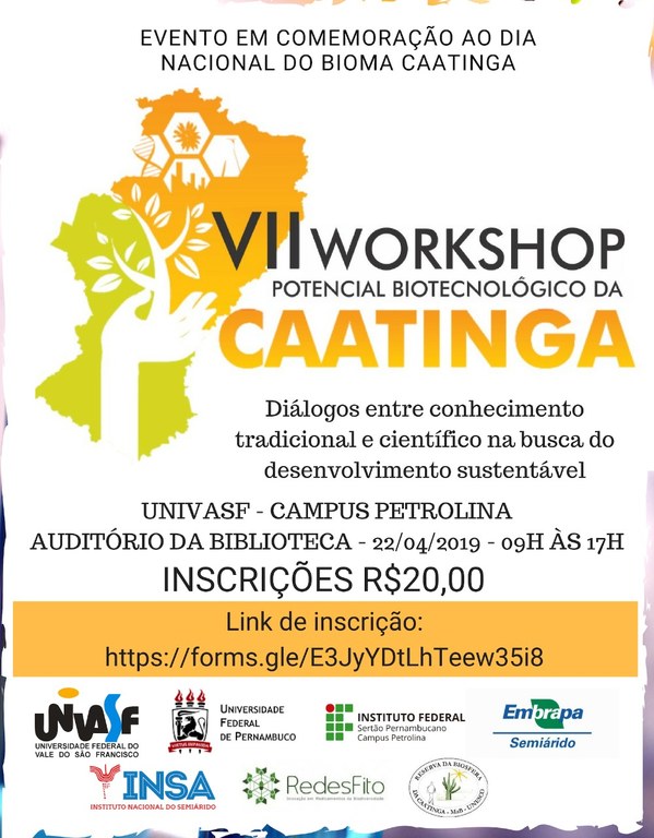 VII Workshop Potencial Biotecnológico da Caatinga