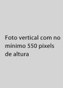 Foto no tamanho 550 pixels de altura com legenda em 90 caracteres para formar três linhas