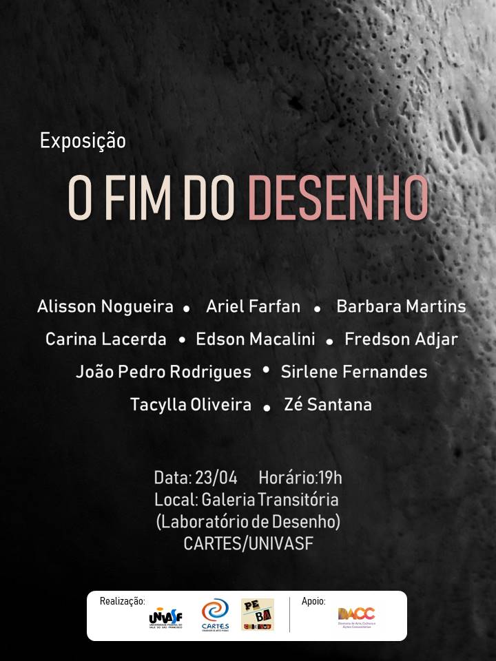 O fim do desenho - Convite