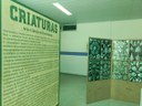 A exposição está em cartaz no primeiro andar do Campus Senhor do Bonfim (BA).