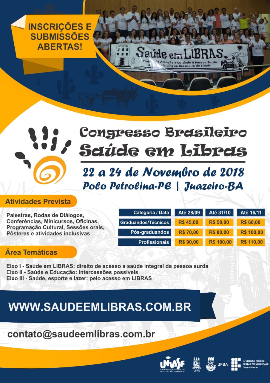 Congresso Brasileiro Saúde em Libras
