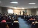 O guia-intérprete, Hélio Fonseca, também falou sobre a importância da inclusão das pessoas surdocegas