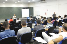 Comunidade acadêmica do Campus Serra da Capivara durante reunião do Univasf em Ação.