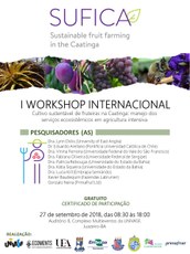 Workshop discutirá cultivo sustentável de frutas na Caatinga.