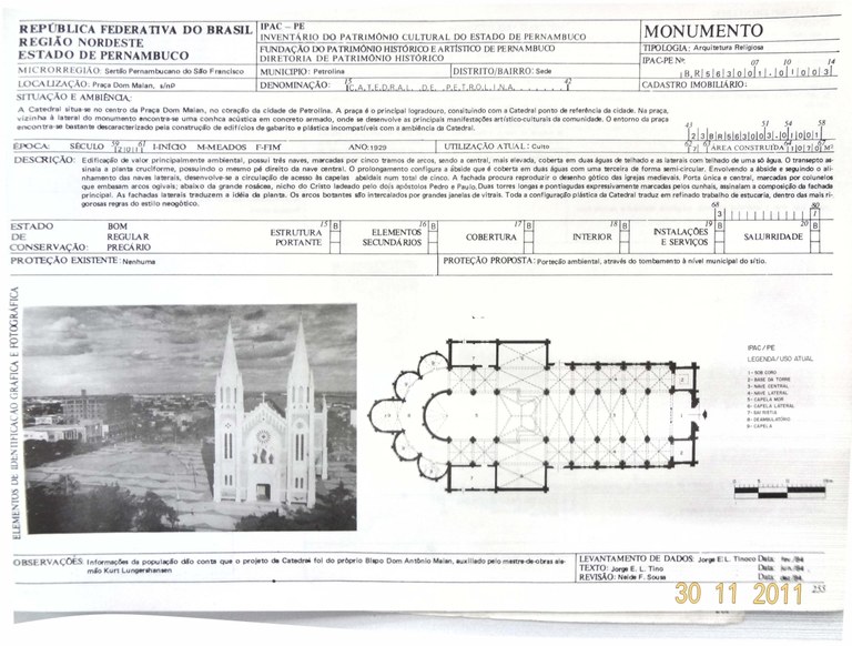 Imagem 40. Inventário do patrimônio cultural - FUNDARPE