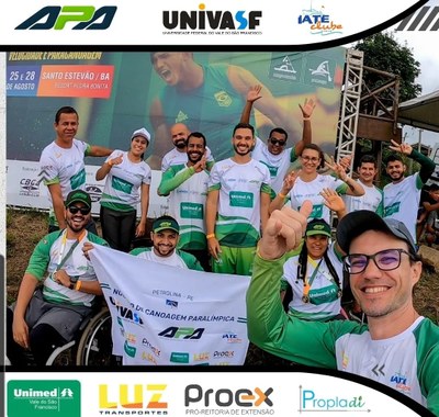 Participantes do projeto de extensão conquistam medalhas no Campeonato Brasileiro de Paracanoagem - 22