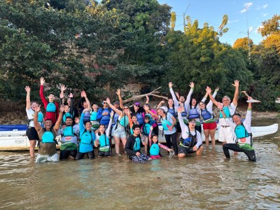 Aulas gratuitas de canoagem para pessoas com deficiência