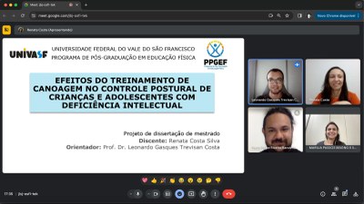 Qualificação de mestrado da ParacaNuense Renata Costa e Silva
