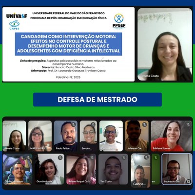 Canoagem como intervenção motora: efeitos no controle postural e desempenho motor de crianças e adolescentes com deficiência intelectual