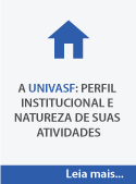 A Univasf: seu perfil institucional e a natureza de suas atividades