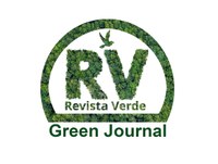 Logo revista verde green journal