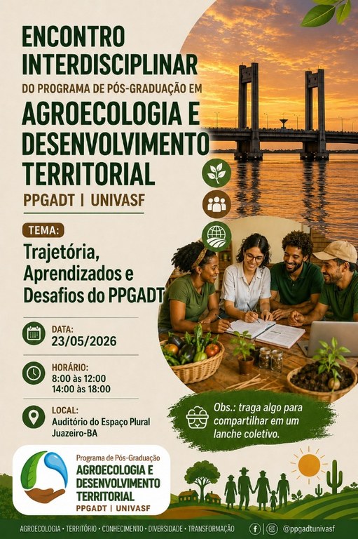 Encontro Interdisciplinar - PPGADT 2026.1