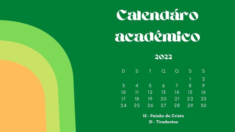 Calendário Acadêmico