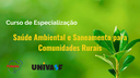 Especialização em Saúde Ambiental para Comunidades Rurais