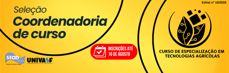 Seleção de coordenador(a) da Especialização em Tecnologias Agrícolas