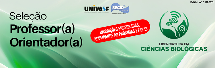 Seleção de Professor(a) Orientador(a) para o curso de Ciências Biológicas