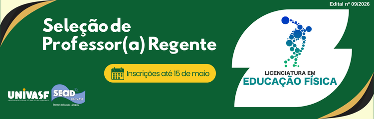 Seleção de professor(a) regente para o curso de Licenciatura em Educação Física