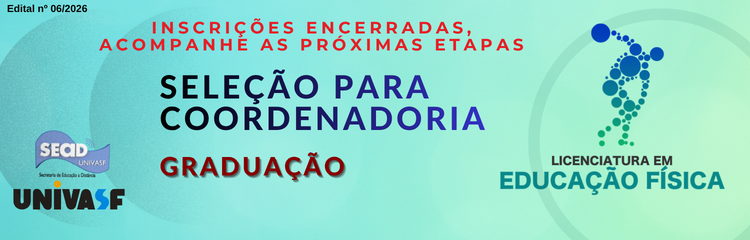 Seleção para Coordenadoria do curso de Licenciatura em Educação Física