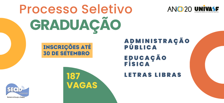 Eventos.Seleção graduação. Inscrições até 30 de setembro.png