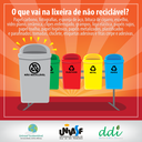 Campanha Univasf Sustentável 2016 - Coleta Seletiva