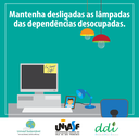 Campanha Univasf Sustentável 2016 - Lâmpadas