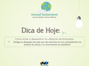 Campanha Univasf Sustentável 2015 - Luz
