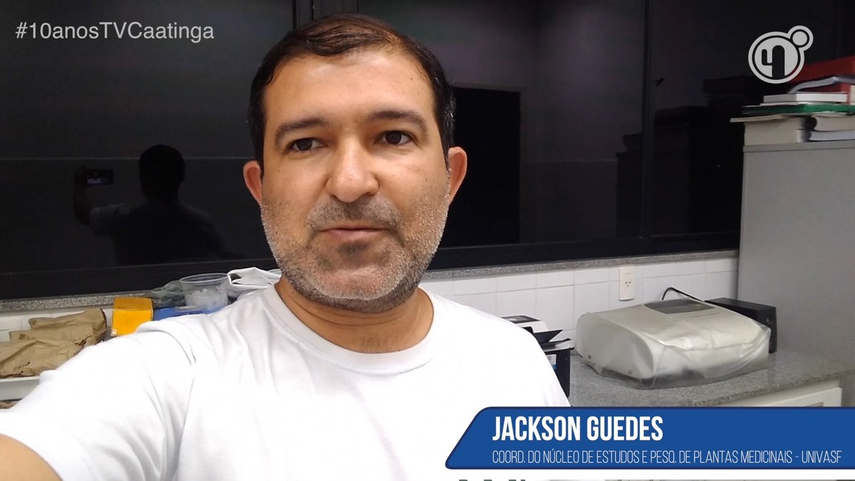 #10anosTVCaatinga - Professor e coordenador do Neplame Jackson Guedes ...