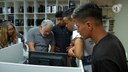 Estudantes participam de cursos de informática e manutenção de computadores na Univasf
