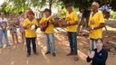 Grupo de sambadores tem 50 anos de tradição em Caiçara, na Bahia