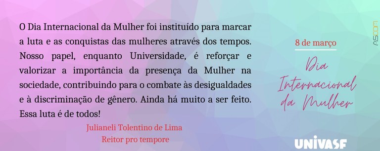 Dia Internacional da Mulher